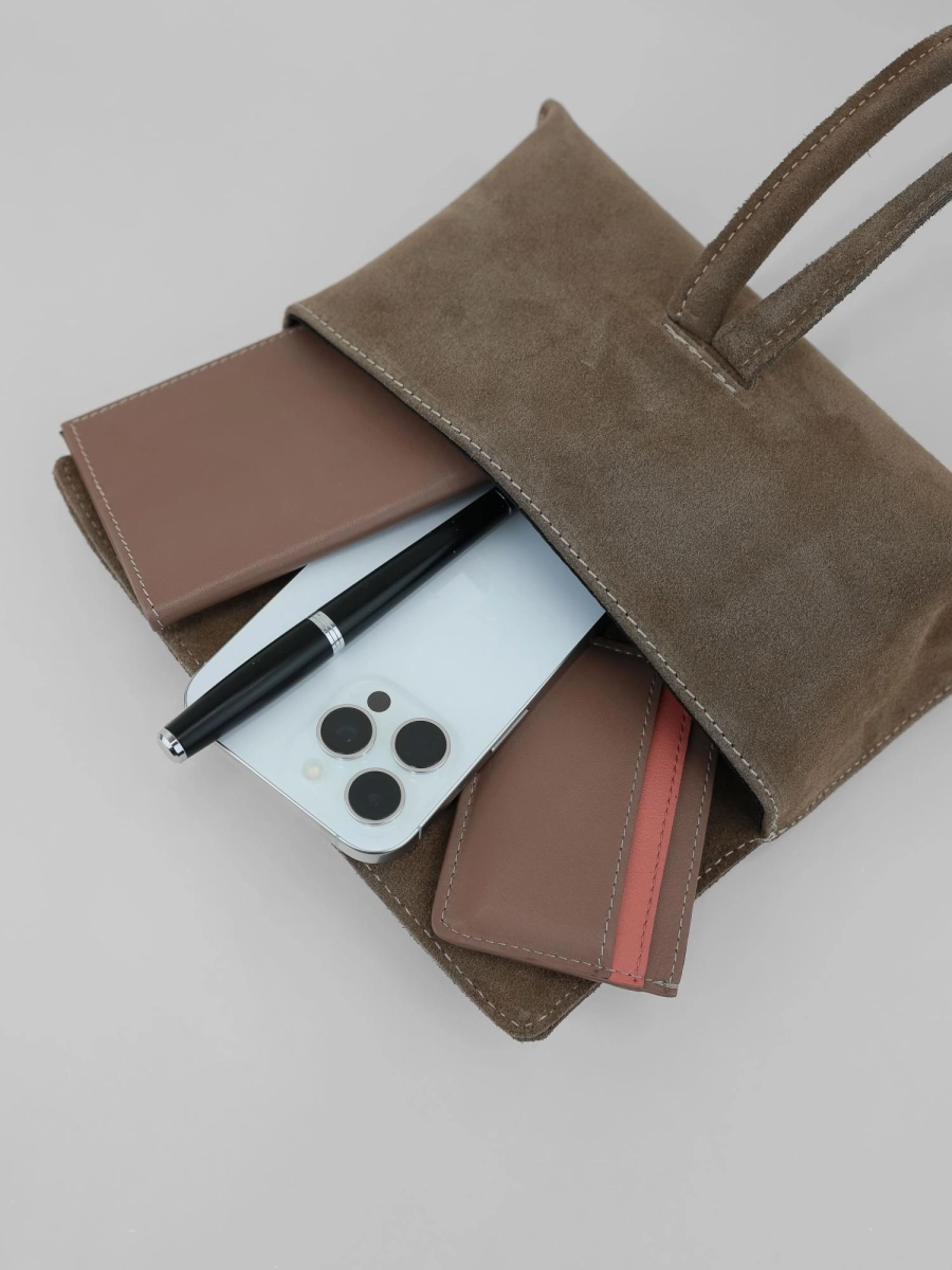 Сумка MICHELLE brand salad, цвет: suede taupe J-704-PHR 8002 купить онлайн