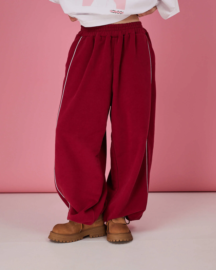 Джоггеры с кантом