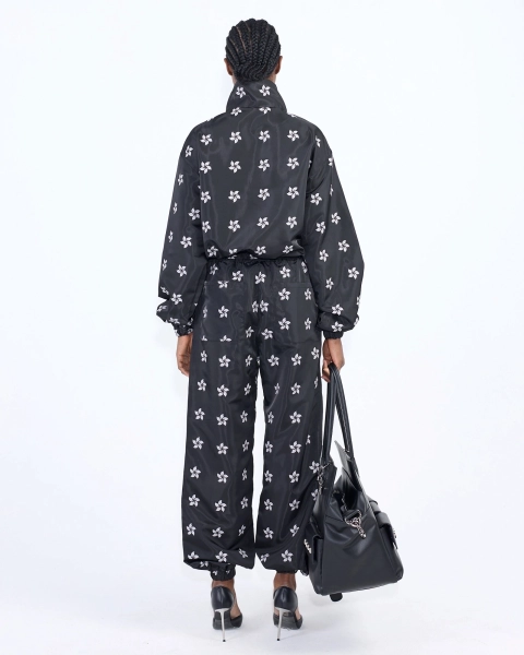 Брюки с принтом ASIA ST 71, цвет: Черный, Ast71.pants-pattern-logo-bl купить онлайн