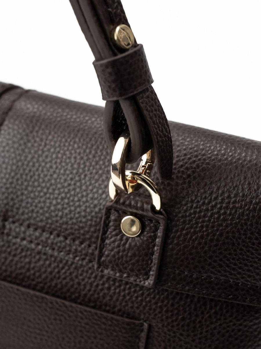 Сумка Ливиа средняя brand salad, цвет: коричневый J-704-PHR 8240 купить онлайн