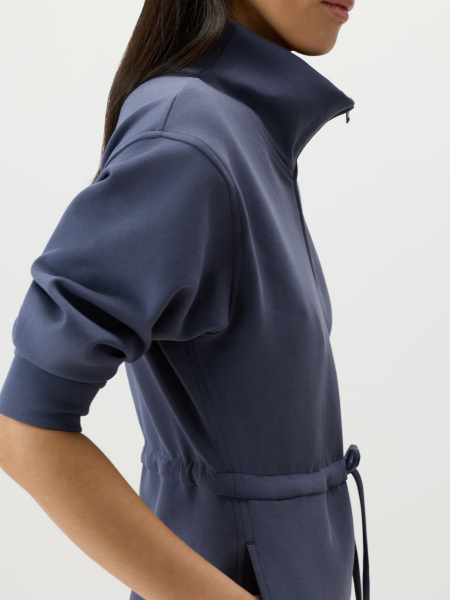 Прямое платье из неофутера Conso, цвет: синий, PD 260403 - синий купить онлайн