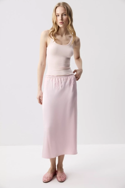 Топ с глубоким вырезом Charmstore, цвет: пудровый, 309-54688-227 купить онлайн