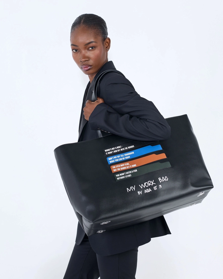 Сумка тоут WORK BAG BLAC ASIA ST 71, цвет: Черный Ast71.workbag-black купить онлайн