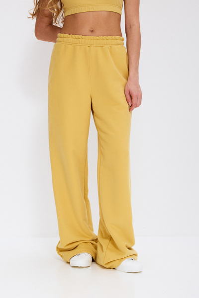 Палаццо из бархатистого хлопка