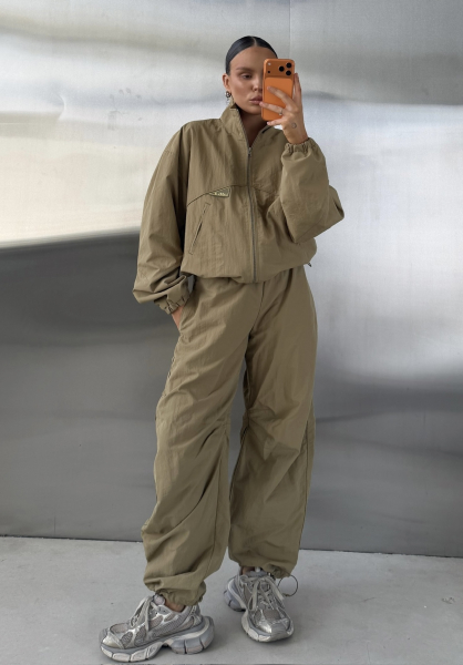 Куртка плащевая (хаки) Label .B, цвет: хаки,  купить онлайн