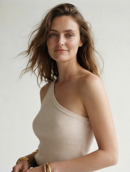 Топ на одно плечо SAGAS, цвет: светло-розовый, 5400217 купить онлайн