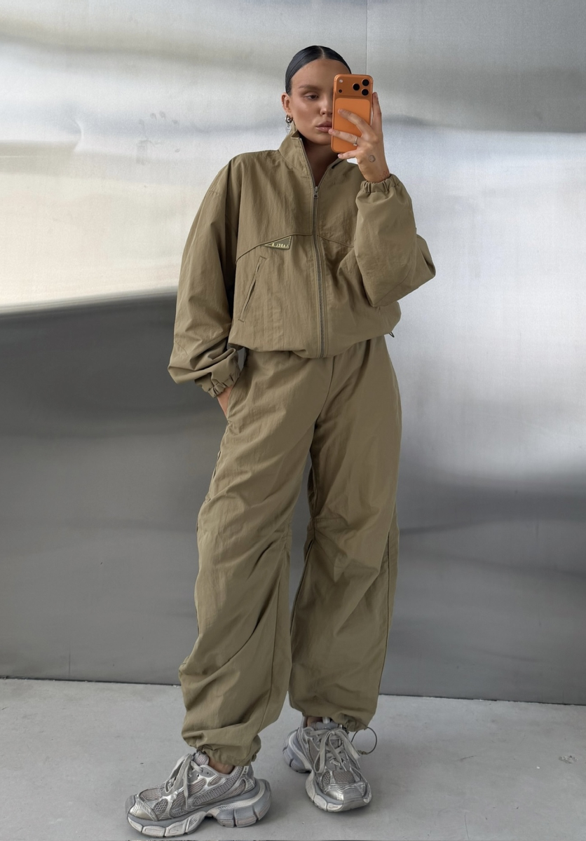 Куртка плащевая (хаки) Label .B, цвет: хаки,  купить онлайн