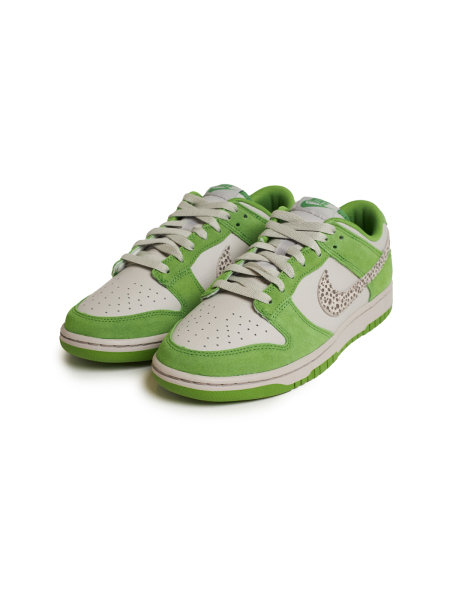 Кроссовки мужские Nike Dunk Low "Safari Swoosh Chlorophyll" NKDADDYS SNEAKERS, цвет: САЛАТОВЫЙ DR0156-300 купить онлайн