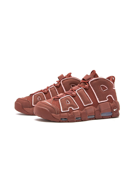 Кроссовки Nike Air More Uptempo Valentine's Day shvetsov store, цвет: коричневый, DV3466-200 со скидкой купить онлайн