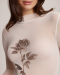 Лонгслив To be Blossom, цвет: BEIGE, 131435 купить онлайн