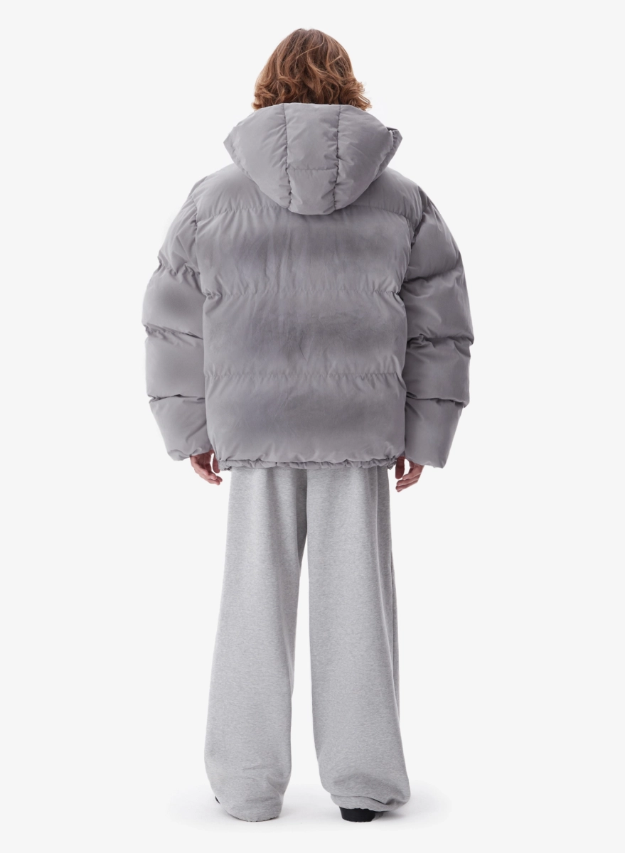 Пуховик DESTRESSED FABLE, цвет: серый, PFFR-FBL-DSTRSD-GR купить онлайн