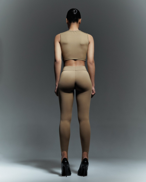 Штрипки SECOND SKIN BEIG YONS, цвет: бежевый  |новая коллекция купить онлайн