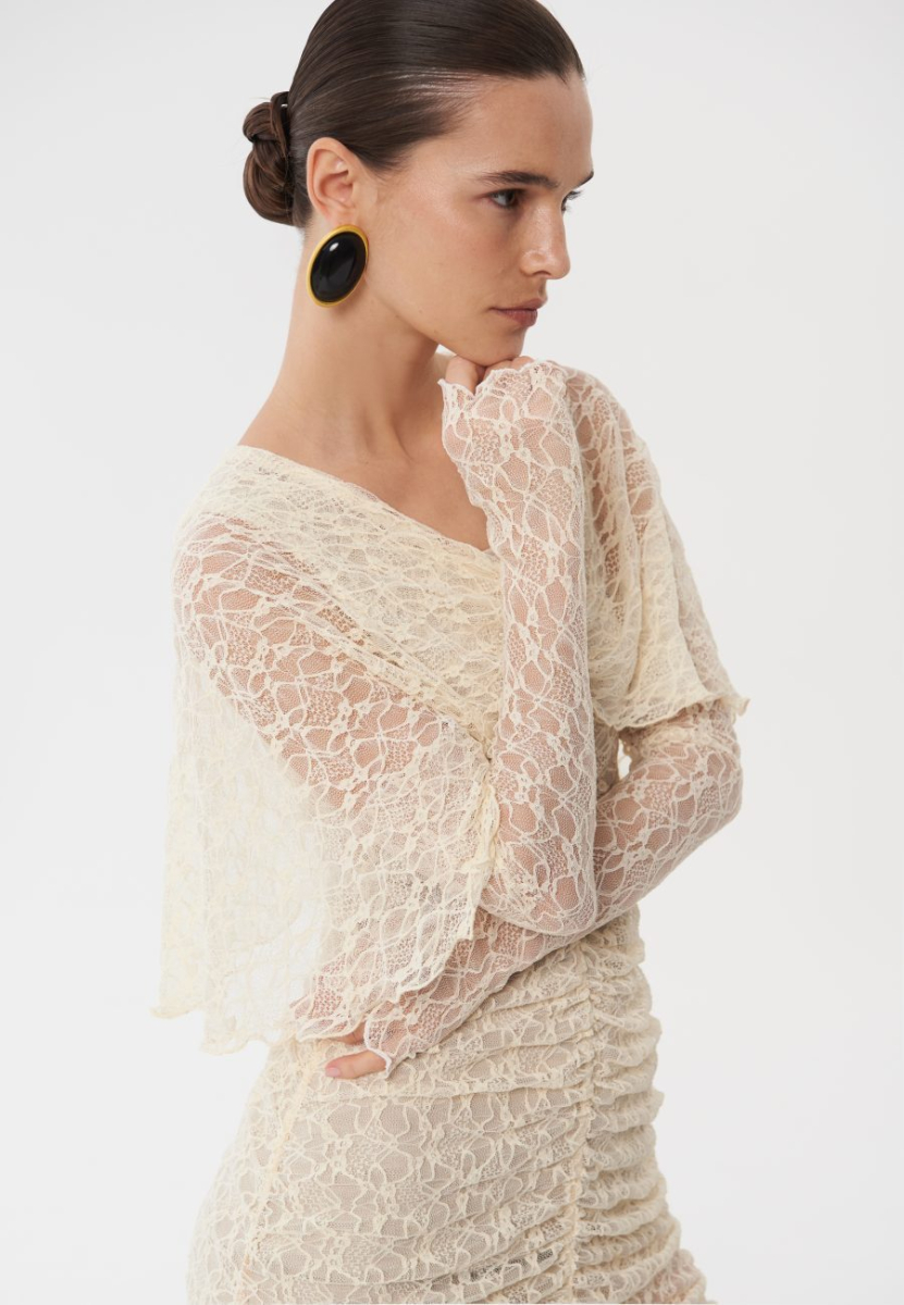 Перчатки «Angel's skin» CHUBA, цвет: молочный  купить онлайн