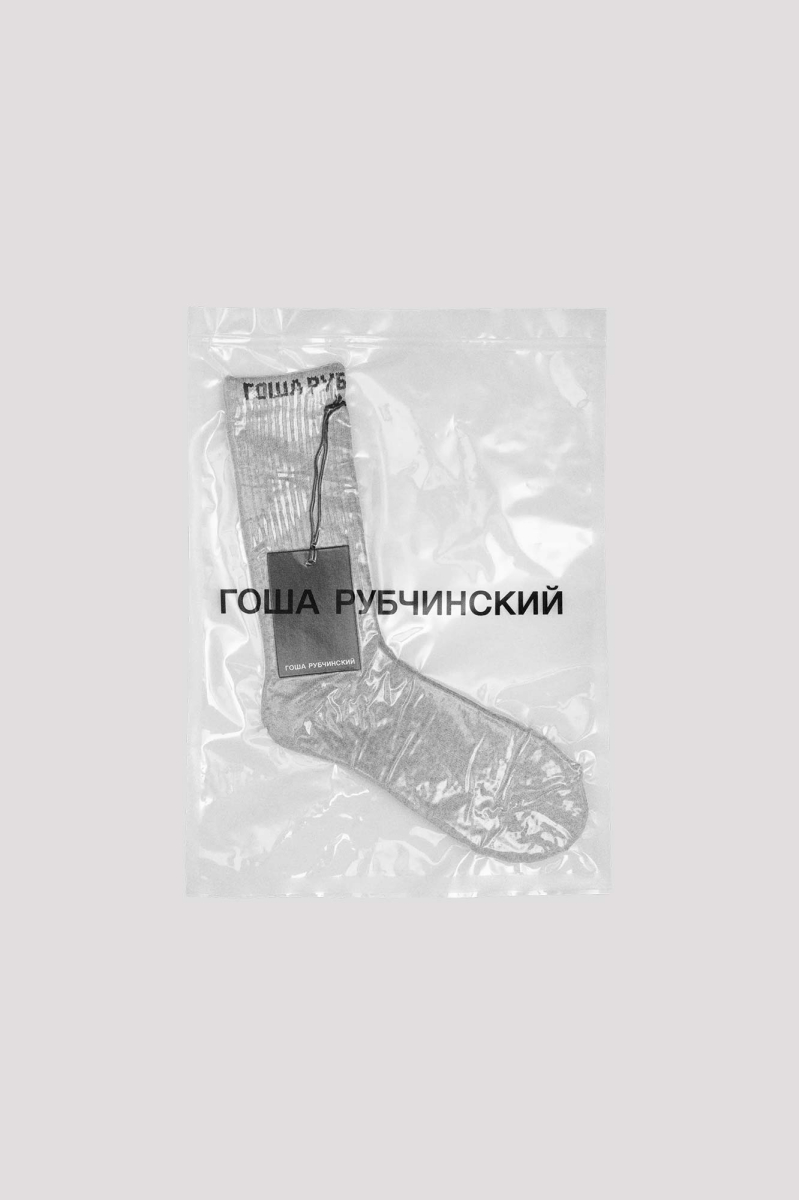 Носки средней длины ГОША РУБЧИНСКИЙ, цвет: серый меланж SOCKS_0103_grey_melange | новая мужская коллекция купить онлайн