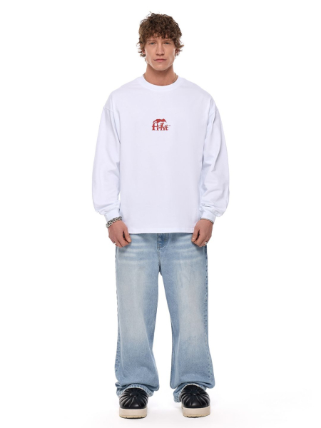 Лонгслив с принтом FRHT, цвет: белый, LSSKLWT купить онлайн