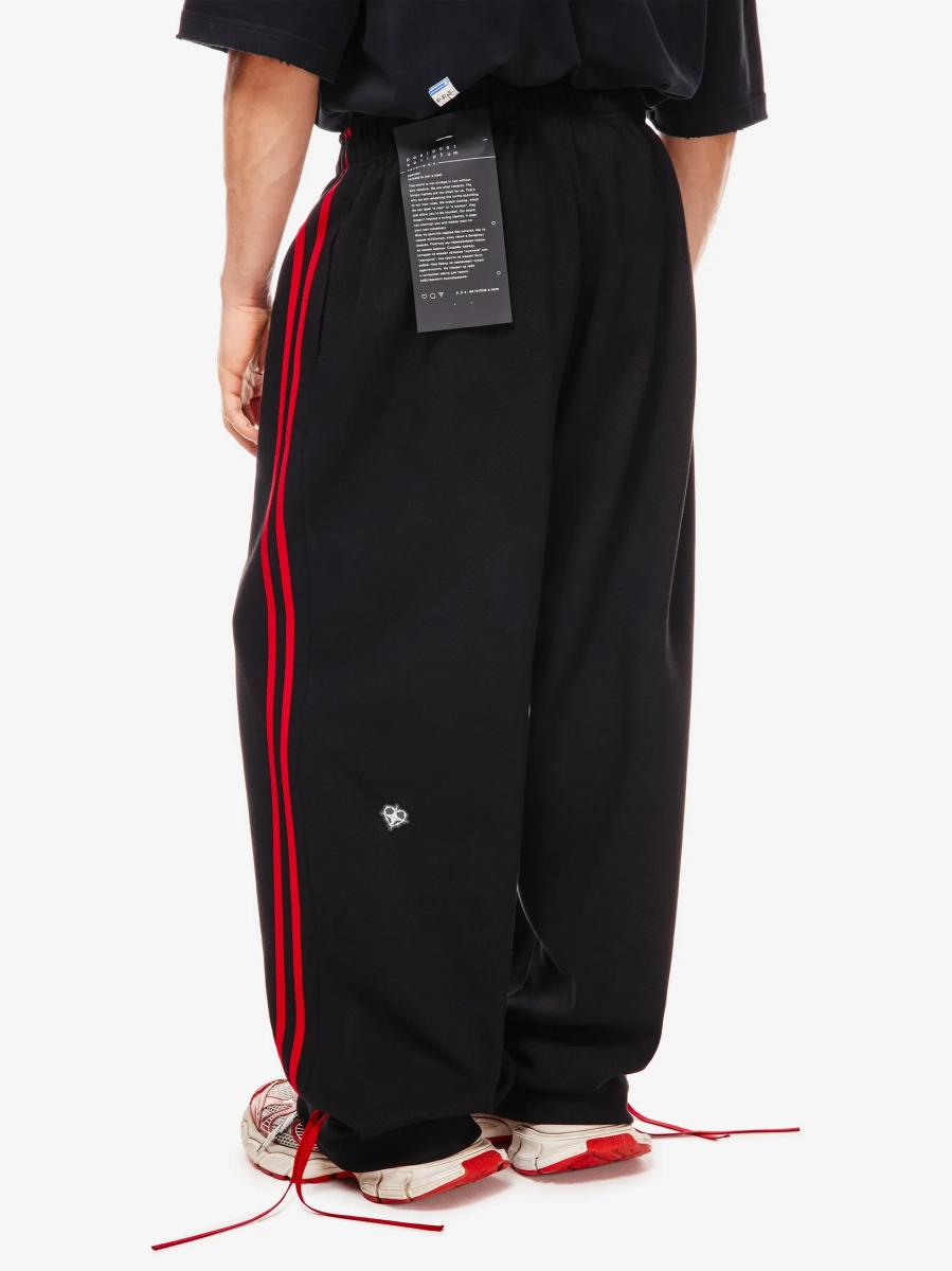 Sticker Pack Брюки Свободного Кроя p.p.s., цвет: черный/красный, 0829.01.00.BLK2 купить онлайн