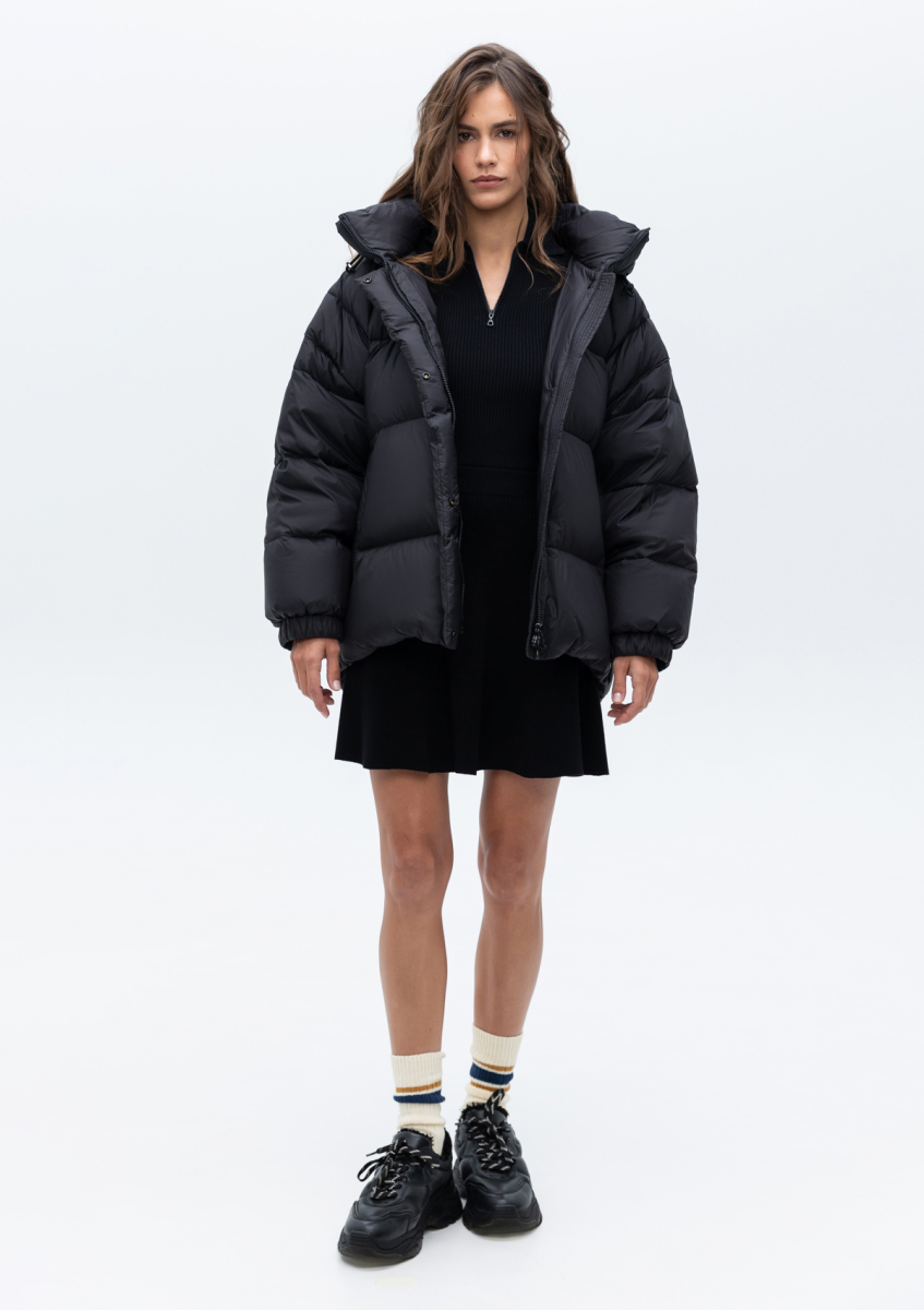 Пуховик-oversize LAPLANDIA, цвет: Черный, 3276 купить онлайн