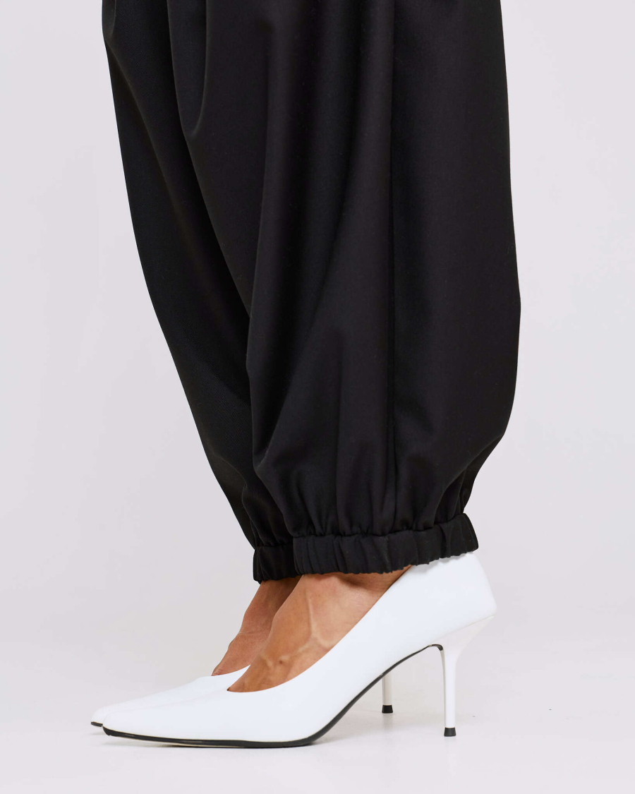 Брюки-шаровары из костюмной ткани Anmuse, цвет: Черный, BL26SP312-BLC купить онлайн