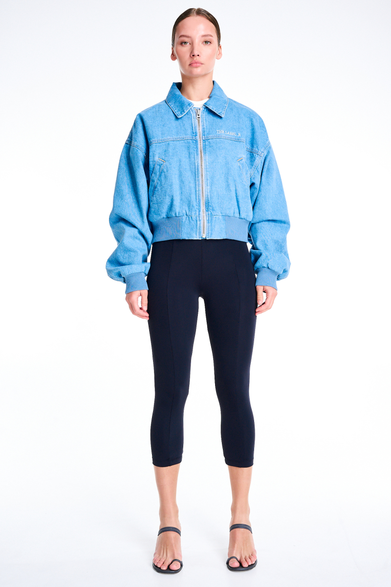 Капри из бифлекса BLACK Label .B, цвет: black, Pt.12.1.3833BLC со скидкой купить онлайн