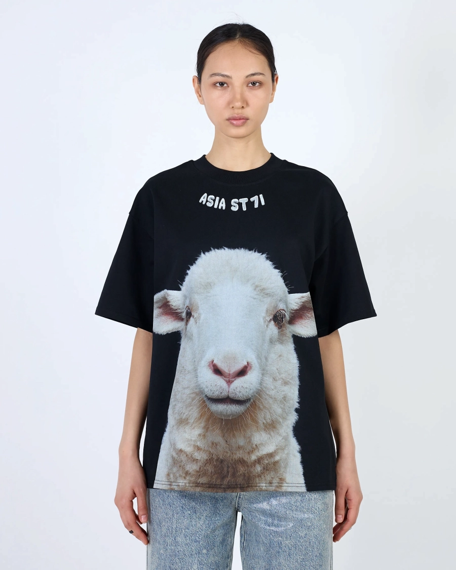 Футболка LUNA & SHEEP 300 GR BLACK