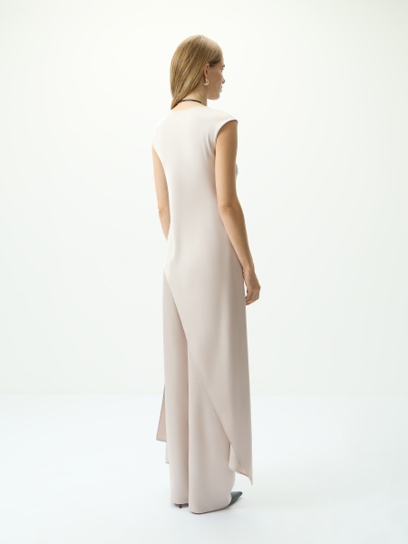 Атласный топ градиентной длины Conso, цвет: жемчужный, PM 250970 - жемчужный купить онлайн