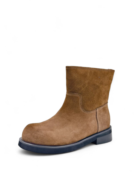 Ботинки зимние из натуральной замши GRANDERA, цвет: коричневый hn539-3630-n837/m (869) купить онлайн