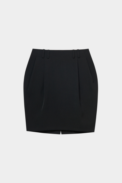 Юбка с объемными складками