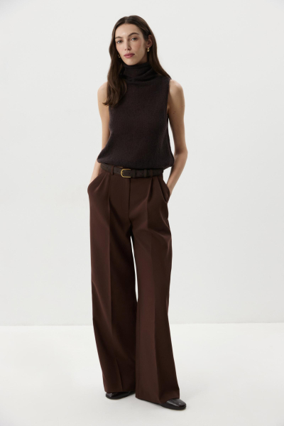 Топ ажурный Charmstore, цвет: шоколадный, 309-46581-551 купить онлайн