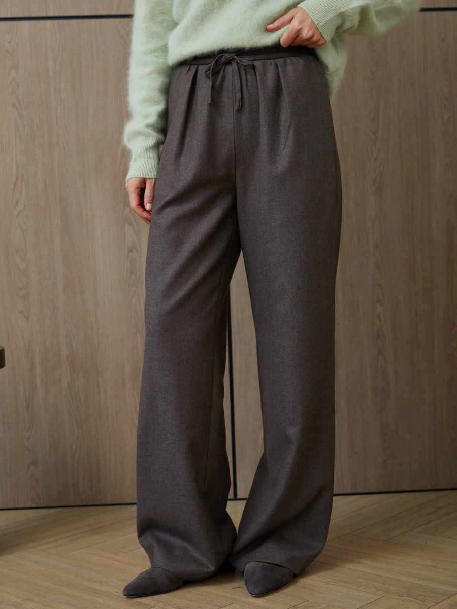 Брюки на резинке Ester Marou, цвет: коричневый, Mar1_2602 купить онлайн