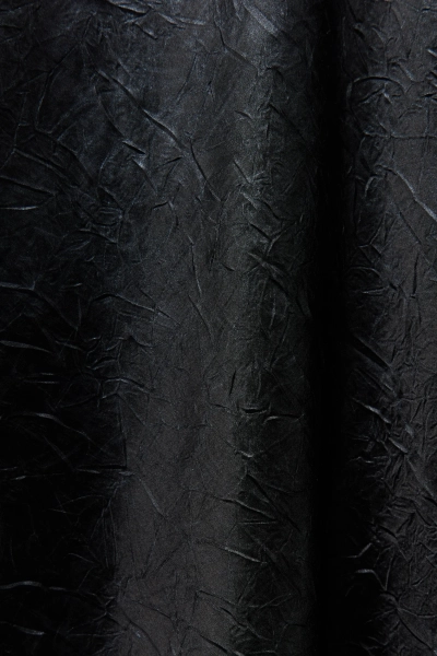 Юбка из сатина с металлическим эффектом