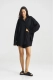 Костюм лён с шортами Black