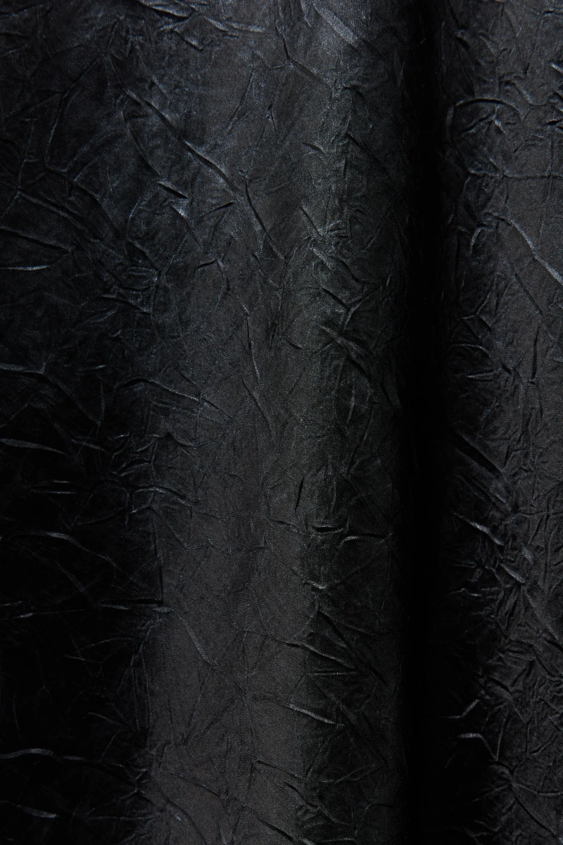 Юбка из сатина с металлическим эффектом