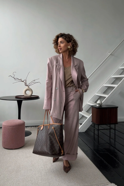 Жакет изо льна Pearl Y.SO, цвет: rose  |новая коллекция купить онлайн