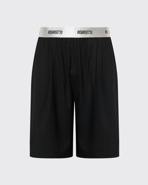 Шорты в полоску CL71 ASIA ST 71, цвет: Черный, Ast71.CL-rib-shorts-bl купить онлайн