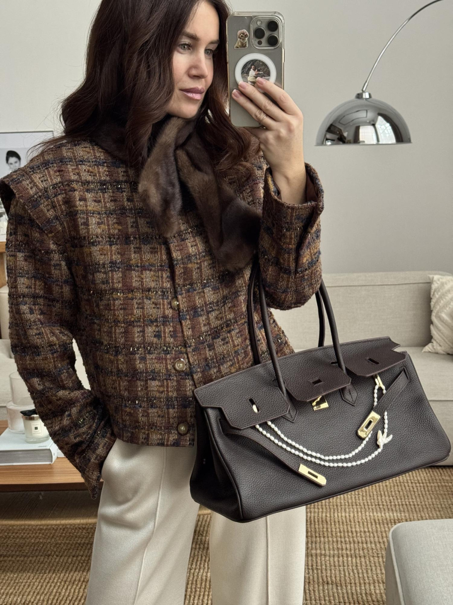 Сумка Кэнди большая brand salad, цвет: темно-коричневый J-704-PHR 8125 купить онлайн