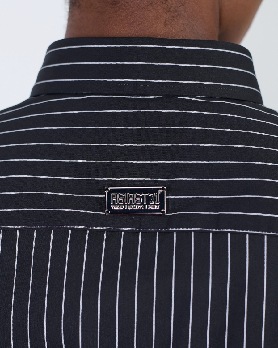 Рубашка CL71 STRIPES BLACK ASIA ST 71, цвет: Черный, Ast71.CL71.shirt-stripes-bl купить онлайн