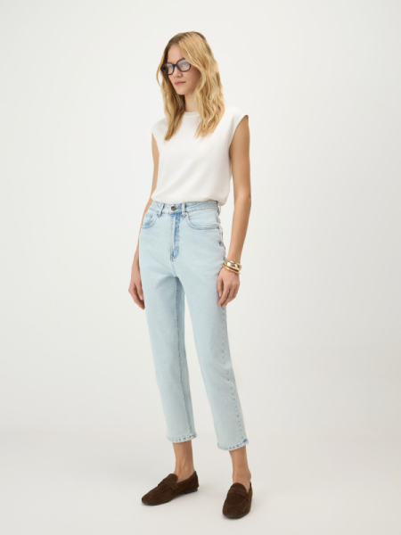 Укороченные джинсы