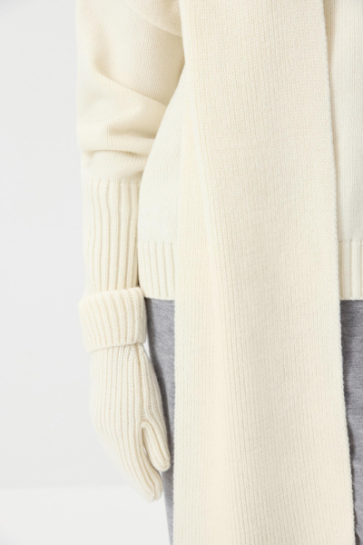 Варежки из шерсти мериноса