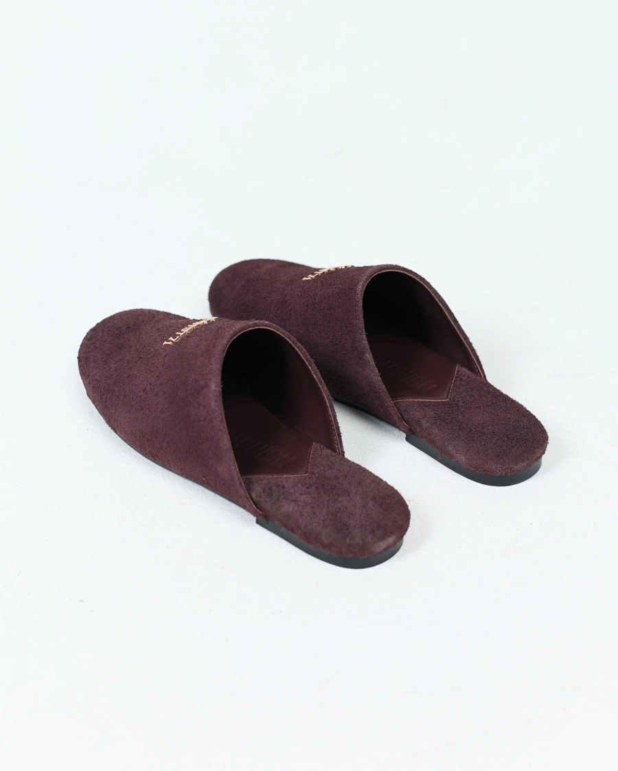 Слиперы из замши ASIA ST 71, цвет: коричневый Ast71.slipper-br | новая мужская коллекция купить онлайн
