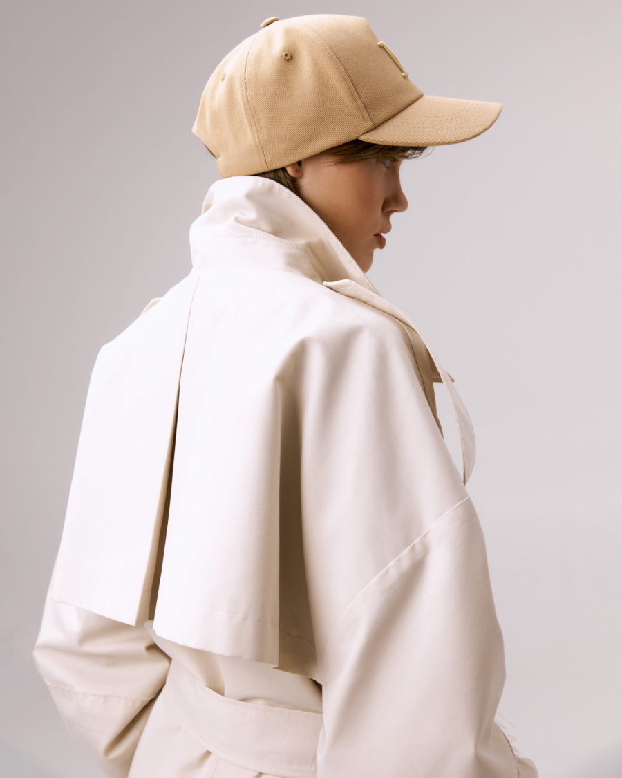 Бейсболка с высоким лобником BEIGE