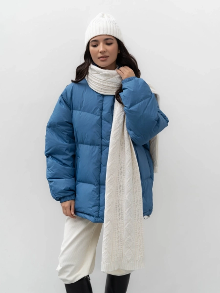 Пуховик Base TRES, цвет: голубой, НФ-00002440 купить онлайн