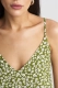 Платье мини на регулируемых бретелях Floral Green