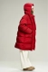 Пуховик удлиненный Lovely Red Erist store, цвет: красный, НФ-00002827 купить онлайн