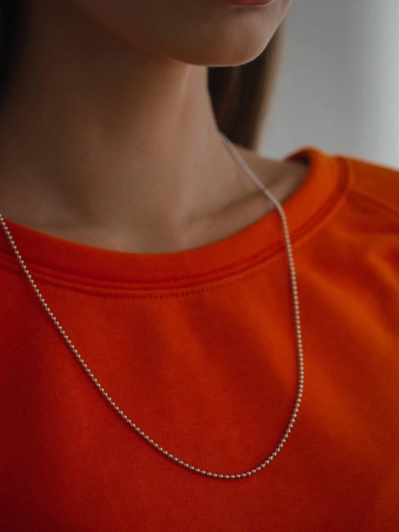 Серебряная цепочка "Bubble" SBLESKOM, цвет: серебро, 11458 купить онлайн