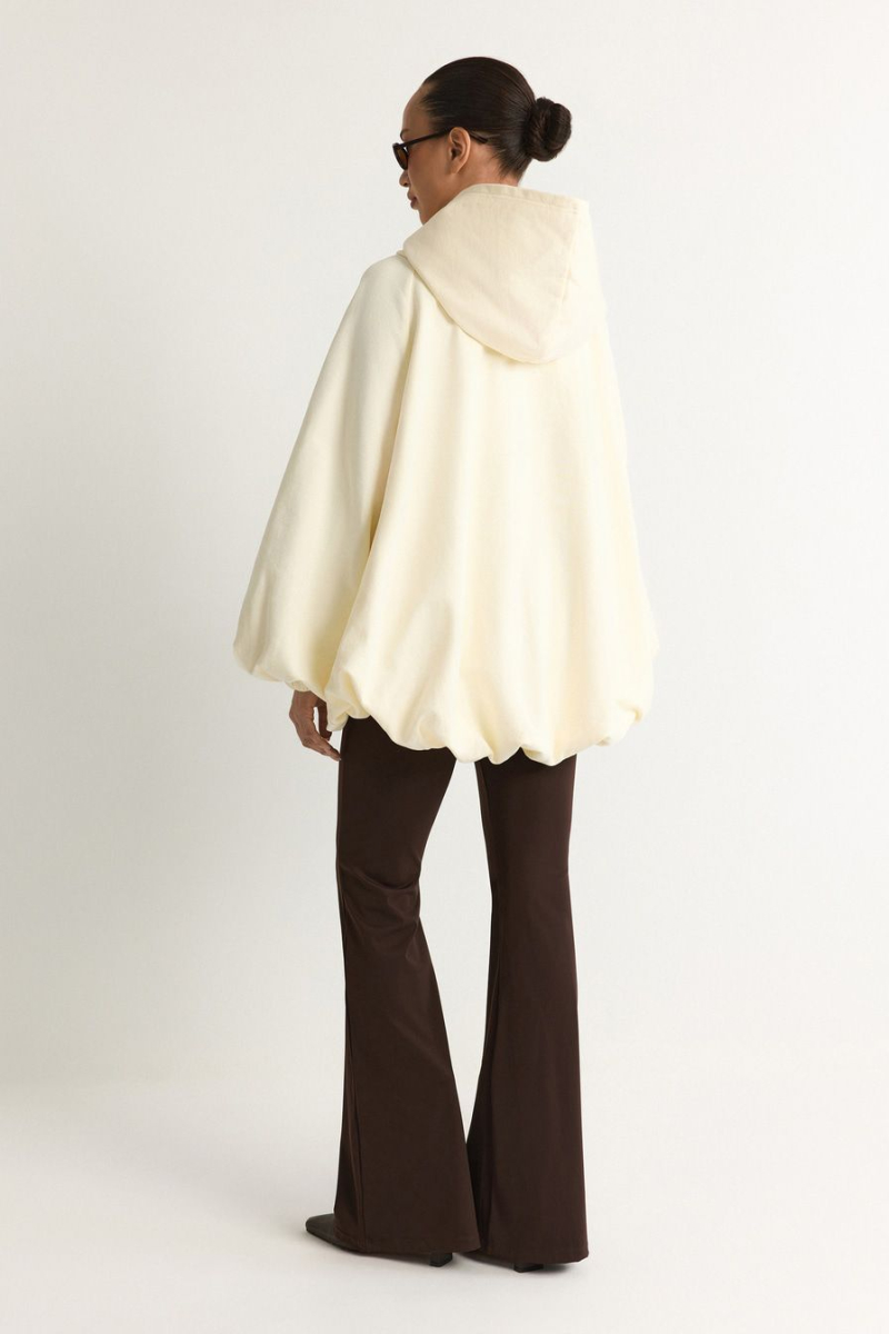 Худи из 100% хлопка TOPTOP, цвет: молочный, TT.054.18772.120 купить онлайн