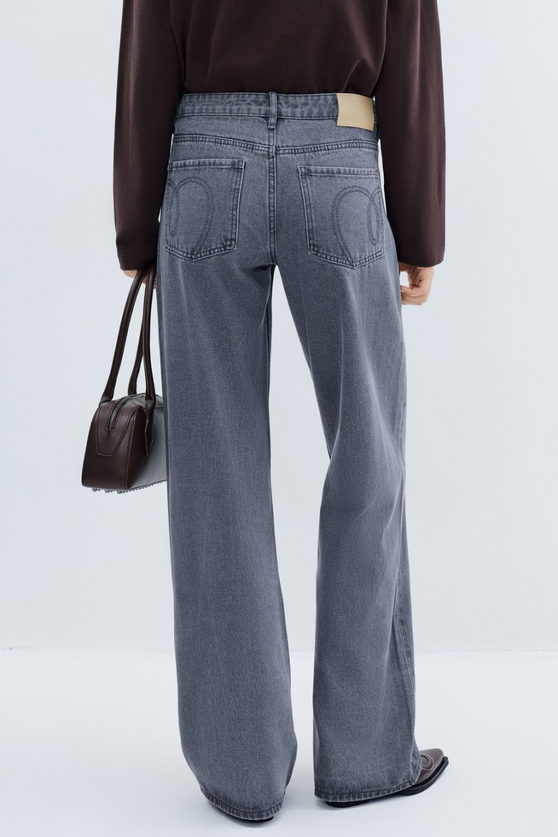 Джинсы из смесового хлопка TOPTOP, цвет: серый, TT.036.12903.801 купить онлайн