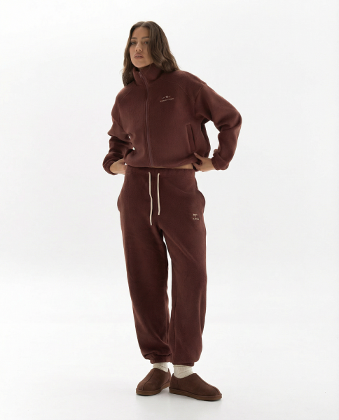 Толстовка из трикотажа teddy Alpine Ricoco, цвет: шоколадный, 7025/2 купить онлайн