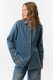 Рубашка Edith FASHION REBELS, цвет: синий FR24FW2SH400W310MB купить онлайн