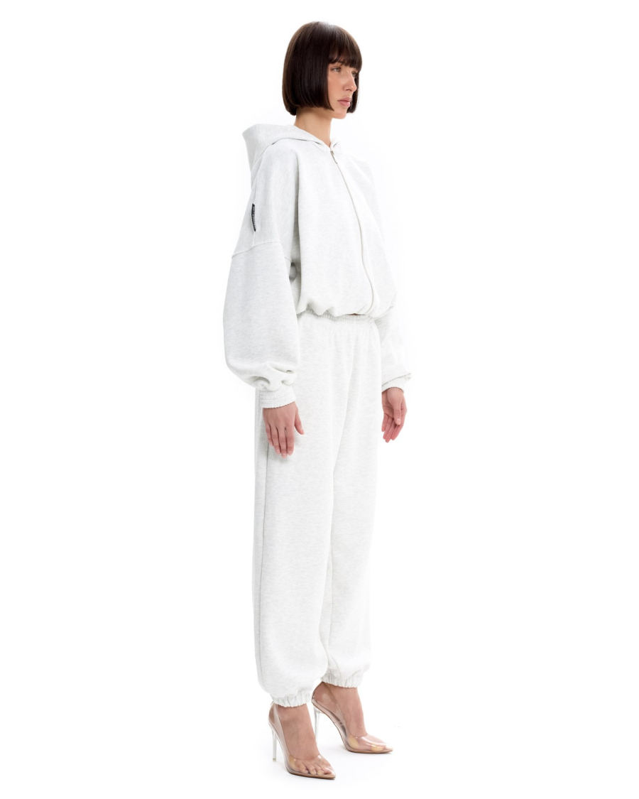 Костюм из облегченного вязаного футера Suborbia, цвет: серый меланж, 006886 купить онлайн