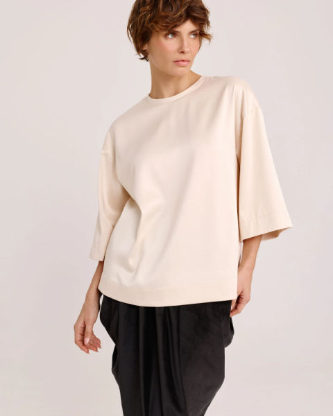 Футболка из атласа PEARL